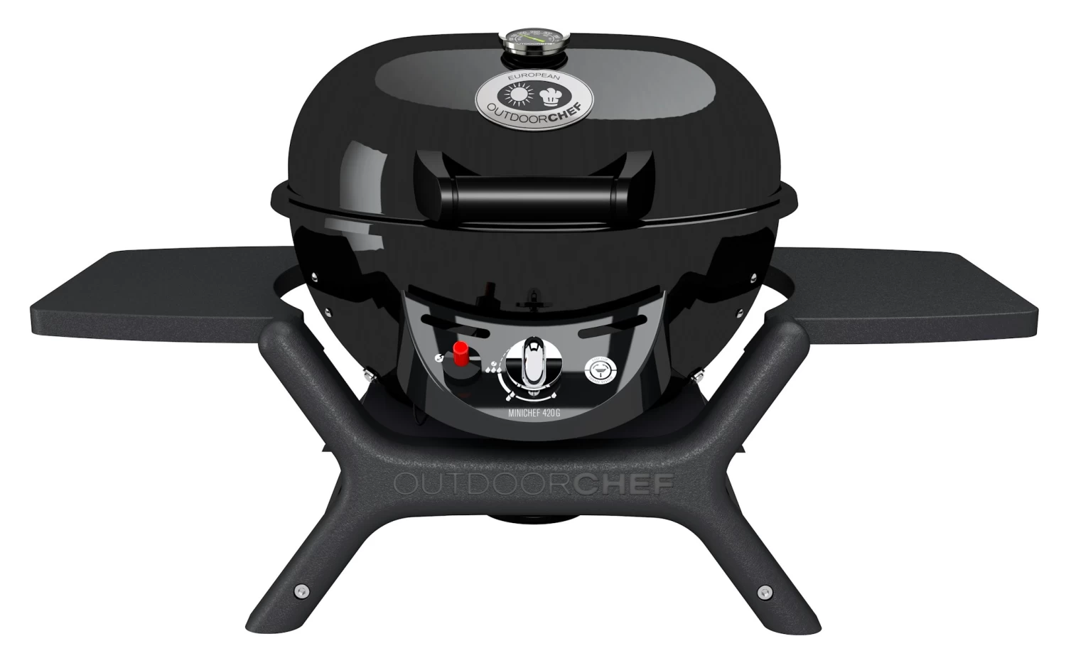 Outdoorchef Gaskugelgrill P-420 G Minichef, Schwarz 1 Outdoorchef Gaskugelgrill P-420 G Minichef, Schwarz
