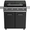 Outdoorchef Gasgrillstation Dualchef 415 G, Schwarz