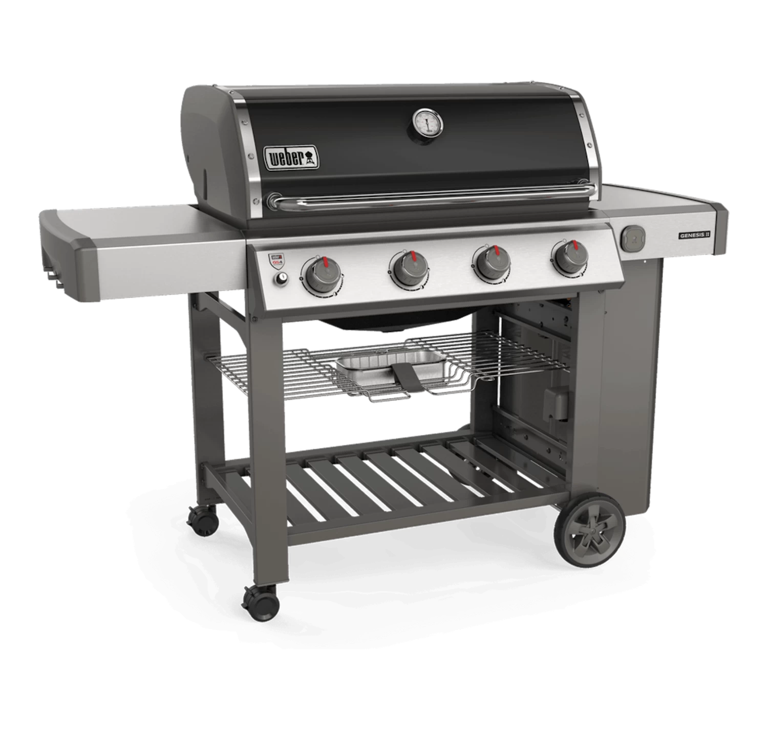 Weber Genesis II E-410 (GBS) Gasgrill Schwarz 2 Weber Genesis II E-410 (GBS) Gasgrill Schwarz – Bild 2