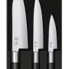 KAI Wasabi Black Sets Messer-Set 6710P + 6715U + 6716S
