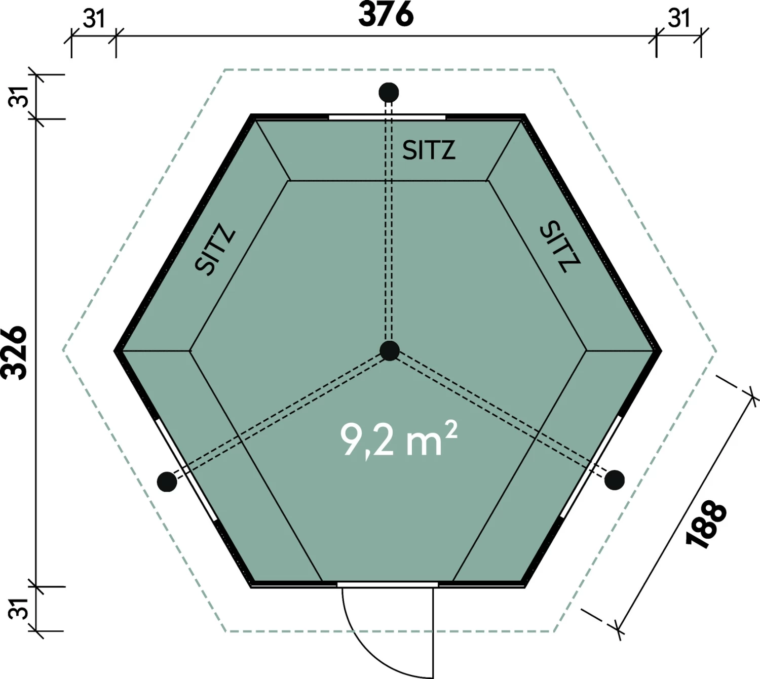 Wolff Finnhaus Grillkota 9 De Luxe Inkl. Grillanlage (B) 17 Wolff Finnhaus Grillkota 9 De Luxe Inkl. Grillanlage (B) – Bild 17