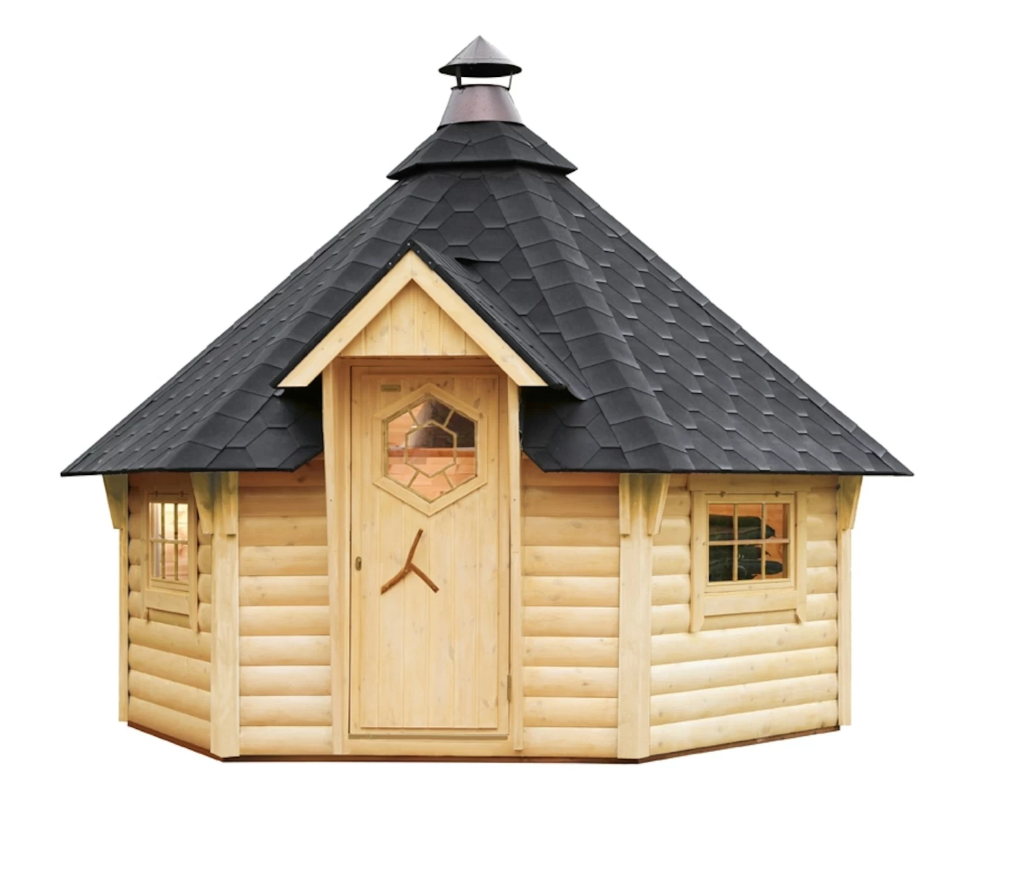 Wolff Finnhaus Grillkota 9 De Luxe Inkl. Grillanlage (B) 1 Wolff Finnhaus Grillkota 9 De Luxe Inkl. Grillanlage (B)