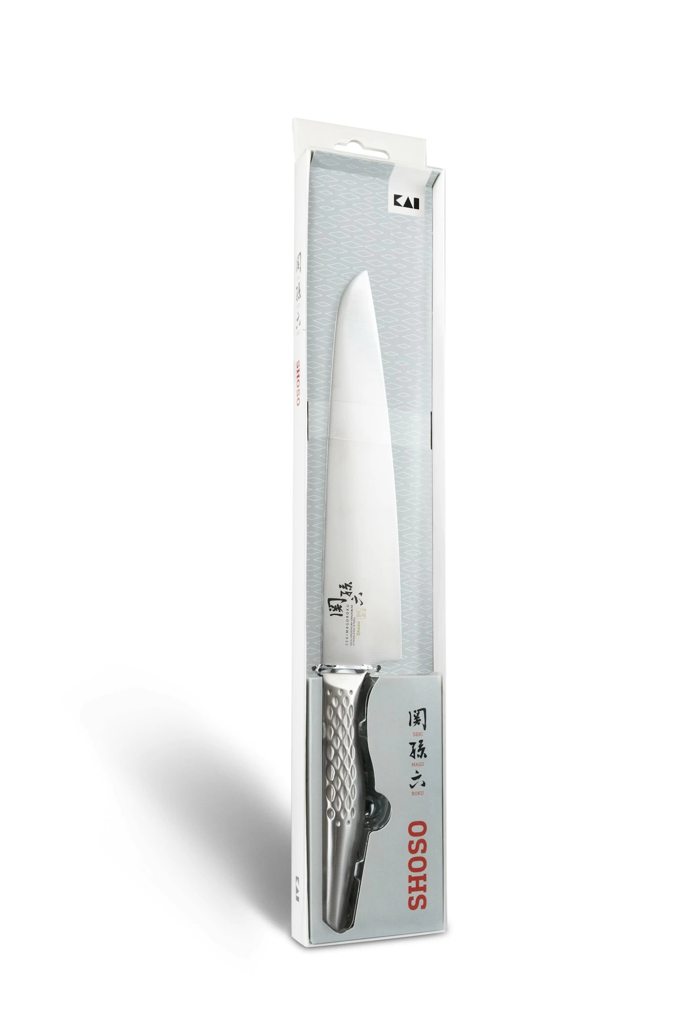 KAI Seki Magoroku Shoso Santoku Mit Kullenschliff 6.5" (16,5 Cm) 4 KAI Seki Magoroku Shoso Santoku Mit Kullenschliff 6.5" (16,5 Cm) – Bild 4