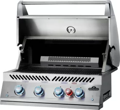 NAPOLEON 700-Series 32", Edelstahl, Einbau, Inkl. Drehspieß -Küchengrill BIG32RB Grillhead Ang Open KnobsOn BurnerLit 1