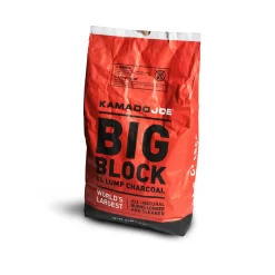Kamado Joe Big Block XL Holzkohle 9kg -Küchengrill Big Block Charcoal Bag Front