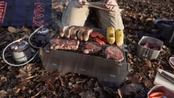 SKOTTI MAX Steckbarer Edelstahl Gasgrill Tasche -Küchengrill HL1wCTEB3gY