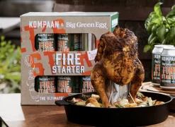 Big Green Egg X Kompaan Beer Can Chicken FIRE STARTER - Limited Edition -Küchengrill Kompaan BGE 3
