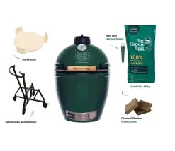 Big Green Egg Large Holzkohlegrill Starter-Set Inkl. 2x 4,5 Kg 100% Naturbelassene Holzkohle