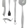 NAPOLEON 5-teiliges Grillbesteck Set Edelstahl (70031)