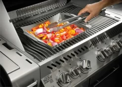 NAPOLEON Gemüsekorb Edelstahl (70023) -Küchengrill NAPOLEON PRO Edelstahl Gemuesekorb 3