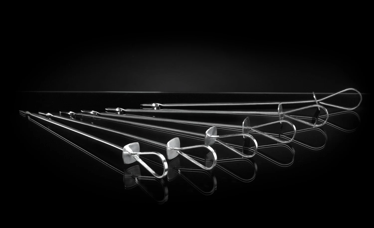 NAPOLEON Schaschlik Spieße (6 Stück) Edelstahl (70016) 3 NAPOLEON Schaschlik Spieße (6 Stück) Edelstahl (70016) – Bild 3