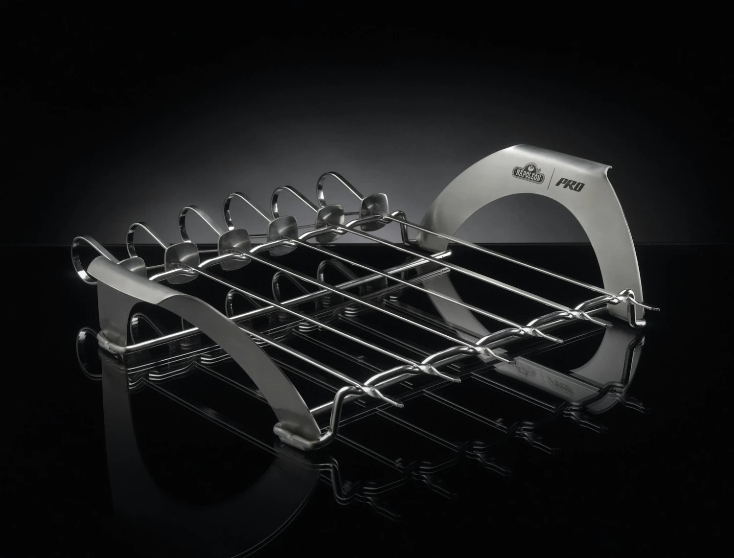 NAPOLEON PRO Pizzastein Mit Halterung Und Spiessen (70002) 3 NAPOLEON PRO Pizzastein Mit Halterung Und Spiessen (70002) – Bild 3