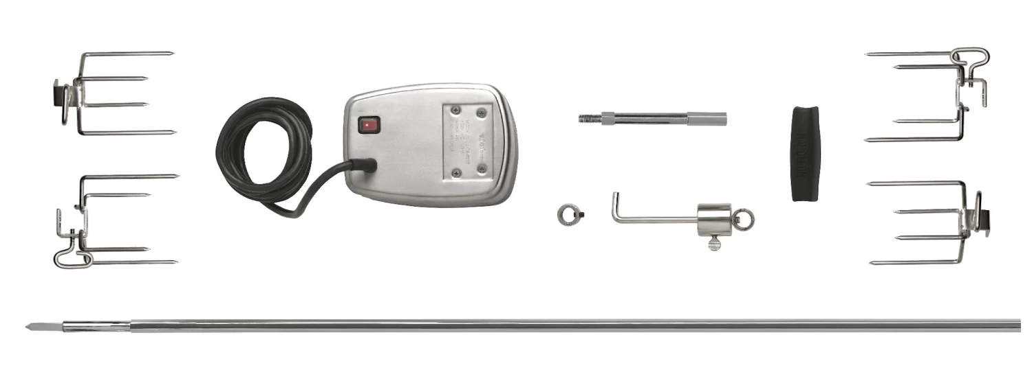 NAPOLEON Drehspieß-Set Für LEX 605 & 730 / Charcoal Pro 605 (bis 25kg) (69332) 1 NAPOLEON Drehspieß-Set Für LEX 605 & 730 / Charcoal Pro 605 (bis 25kg) (69332)