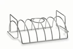 NAPOLEON Spare-Ribs- /Bratenhalter & Bierdosenhähnchen- Korb Edelstahl (56019) -Küchengrill NAPOLEON Spare Ribs Bratenhalter Bierdosenhaehnchen Korb Edelstahl 3