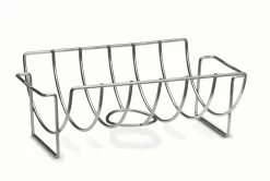 NAPOLEON Spare-Ribs- /Bratenhalter & Bierdosenhähnchen- Korb Edelstahl (56019) -Küchengrill NAPOLEON Spare Ribs Bratenhalter Bierdosenhaehnchen Korb Edelstahl 4