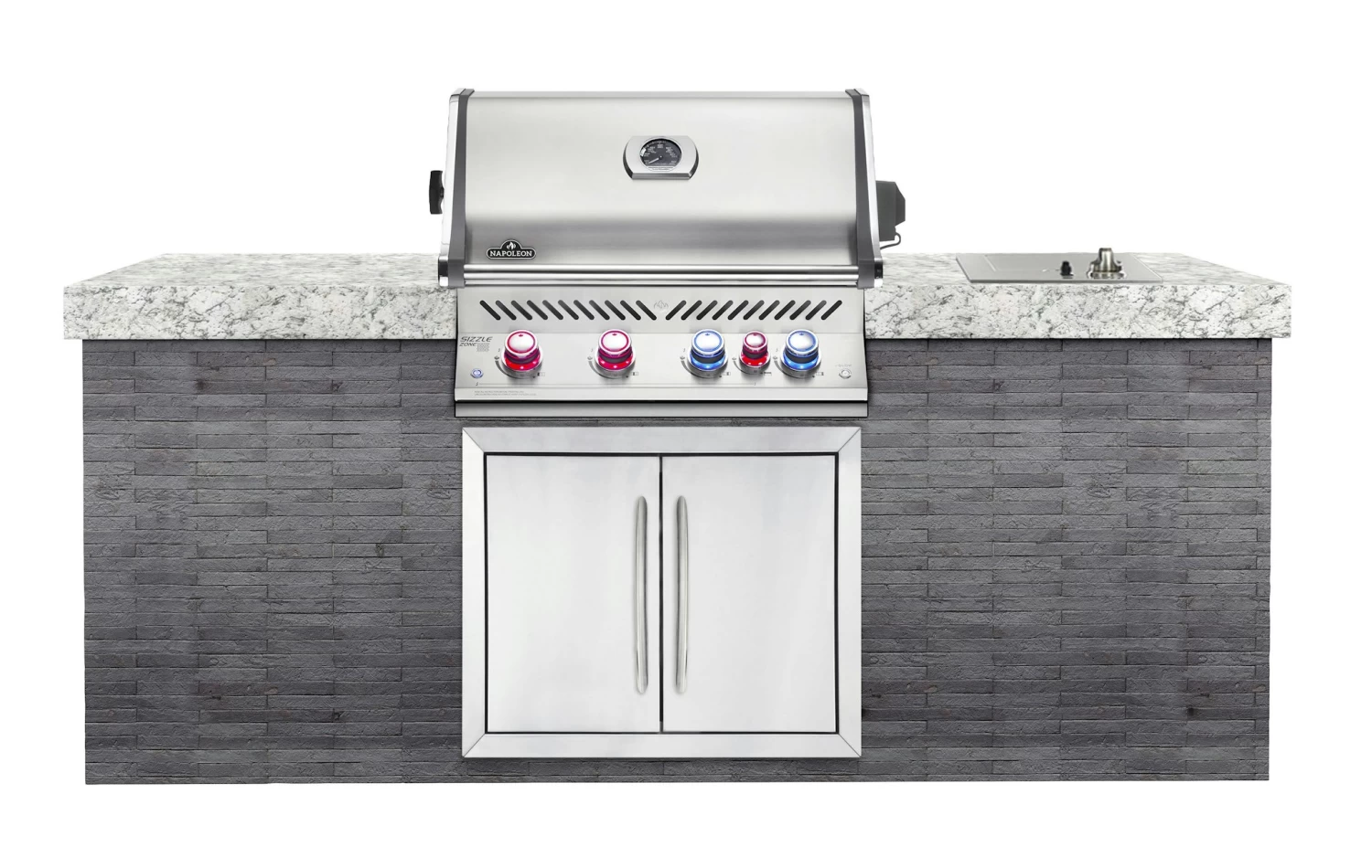 NAPOLEON Prestige PRO 500, Edelstahl, Einbau 3 NAPOLEON Prestige PRO 500, Edelstahl, Einbau – Bild 3