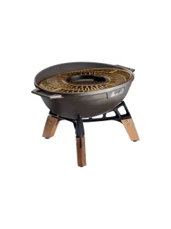 IGNIUM Taran Fire -Küchengrill TARAN Fire Feuerschale mit Grillrost seitlich Hersteller Ignium 300dpi
