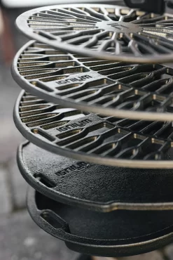 IGNIUM Der Feinschmecker Grill -Küchengrill TARAN Grill Rack Gusseisen Ignium