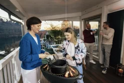 IGNIUM Taran Feuertopf -Küchengrill TARAN Gusseisen Dutch Topf zum Grillen Ignium