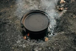 IGNIUM Taran Feuertopf -Küchengrill TARAN Gusseisen Feuertopf Camping Ignium