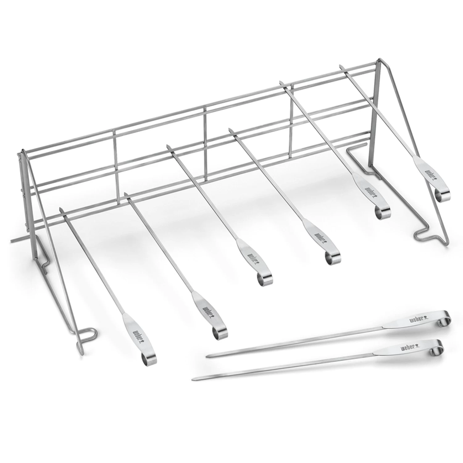 Weber Elevations Tiered Cooking System (ETCS) - Gestell & 8 Spieße (7615) 1 Weber Elevations Tiered Cooking System (ETCS) - Gestell & 8 Spieße (7615)