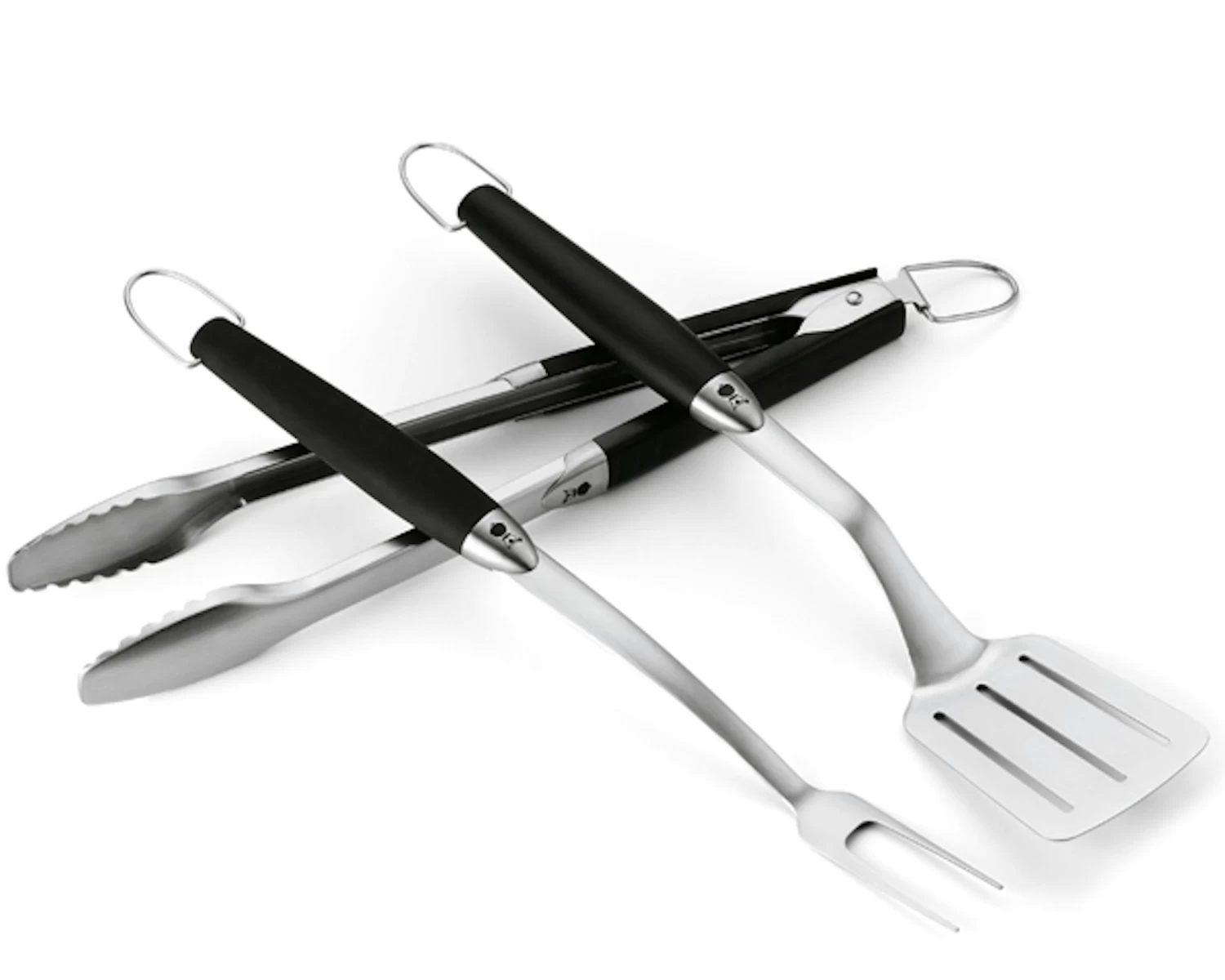 Weber 3-teiliges Grillbesteck Set Edelstahl (6630) 1 Weber 3-teiliges Grillbesteck Set Edelstahl (6630)