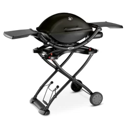 Weber Q 1200 Mobil Gasgrill Schwarz (Black Line)