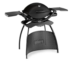 Weber Q 2200 Stand Gasgrill Schwarz -Küchengrill Weber Q 2200 Stand Schwarz 1