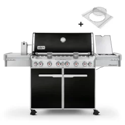 Weber Summit E-670 (GBS) Gasgrill Schwarz