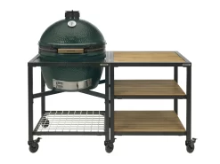 Big Green Egg Untergestell "EGG Frame" Für XLarge (inkl Gittereinsatz Und Hakenleiste) -Küchengrill Webversion ModularEggWorkspace Xlarge Acaia