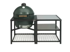 Big Green Egg Einsatz Für Erweiterungsgestell Aus Edelstahl - Alt -Küchengrill Webversion ModularNest XL tableRVS nocaster 120236 6