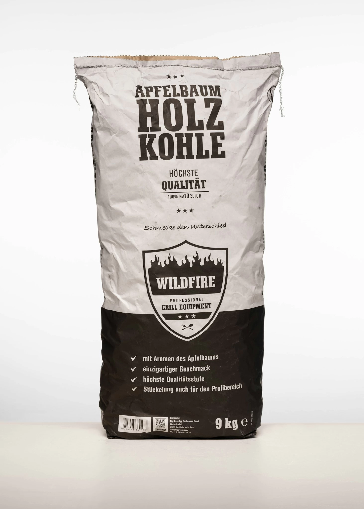 WILDFIRE Aroma Holzkohle Vom Apfelbaum 9 Kg/ Karton 3 WILDFIRE Aroma Holzkohle Vom Apfelbaum 9 Kg/ Karton – Bild 3