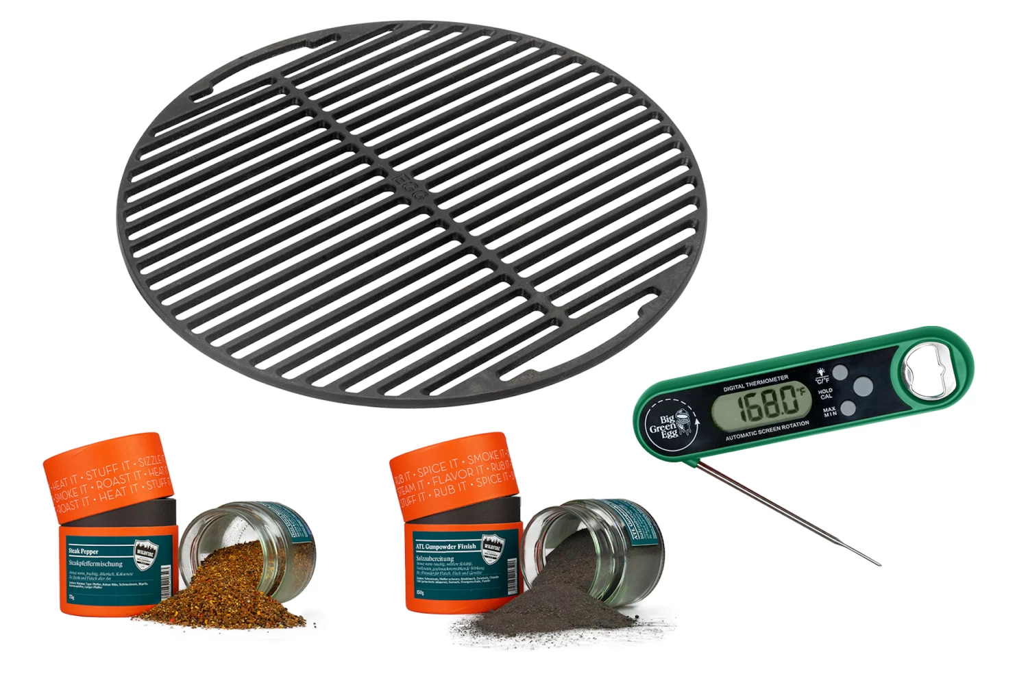 Big Green Egg Zubehörset Steak Für Small & MiniMax 1 Big Green Egg Zubehörset Steak Für Small & MiniMax