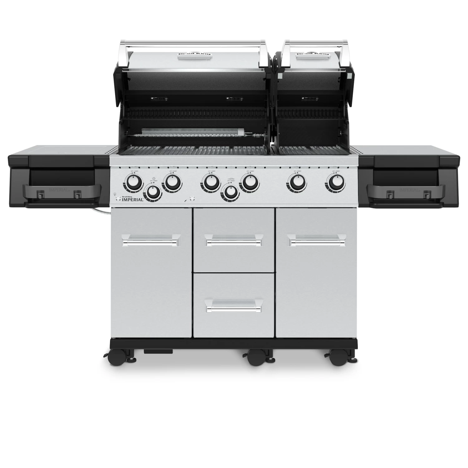 Broil King Imperial S 690 IR Inkl. Abdeckhaube, Gussplatte & Wokeinsatz 2 Broil King Imperial S 690 IR Inkl. Abdeckhaube, Gussplatte & Wokeinsatz – Bild 2