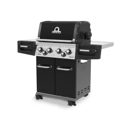 Broil King Regal 490 Inkl. Abdeckhaube, Gussplatte & Wokeinsatz -Küchengrill broilking REGAL 490 SCHWARZ SIDE03