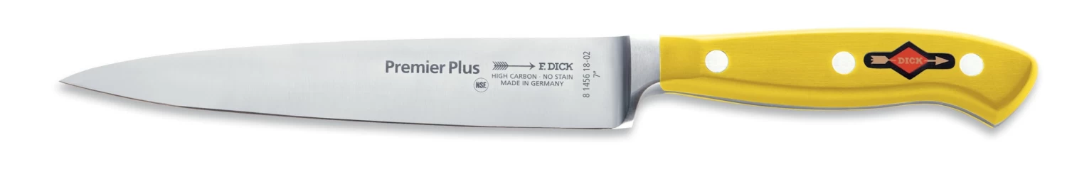 F. DICK Tranchiermesser Premier Plus Gelb 18 Cm 1 F. DICK Tranchiermesser Premier Plus Gelb 18 Cm