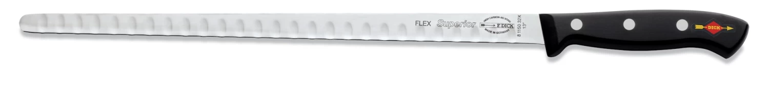 F. DICK Lachsaufschnitmesser Mit Kullenschliff Superior 32 Cm 1 F. DICK Lachsaufschnitmesser Mit Kullenschliff Superior 32 Cm