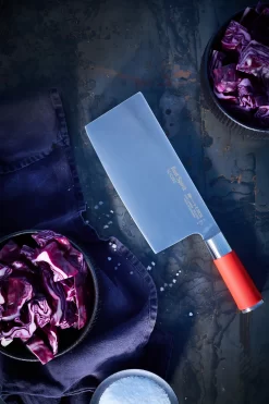 F. DICK Chin. Kochmesser (Slicer) Red Spirit 18 Cm -Küchengrill dick red spirit chinese chef s Knife 8170518 mood 2