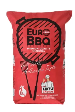 EUROBBQ Hartholz Holzkohle 10kg