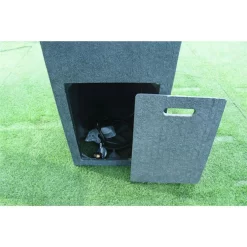 Gardenforma Gas Feuerstelle Mayon -Küchengrill feuerstelle mayon dunkle natursteinoptik 5