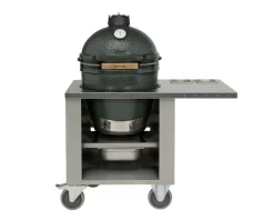 Big Green Egg Edelstahl Rollwagen Mit Tisch L
