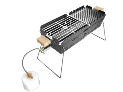 Knister Gas Grill Lackiert