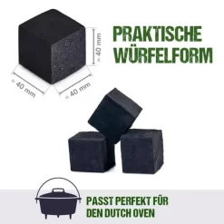 McBrikett KOKOKO CUBES 10kg 34 McBrikett KOKOKO CUBES 10kg -Küchengrill mcbrikett 4260348080140 size cubes 600x600