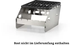 Napoleon - Windschild Für SIZZLE ZONE Für RXT Serien (71302) -Küchengrill napo 71302 Windscreen Small OnWhite CastIron High