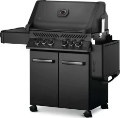 NAPOLEON Phantom Prestige 500, Mattschwarz - 2022 -Küchengrill napo P500RSIBPMK 3 DE PHM p500phm Angle Shlvs Dwn