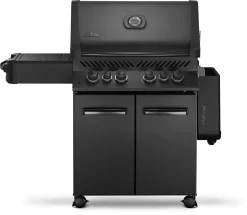 NAPOLEON Phantom Prestige 500, Mattschwarz - 2022 -Küchengrill napo P500RSIBPMK 3 DE PHM p500phm front Shlvs Dwn