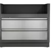 NAPOLEON Unterschrank Für Einbaugrillaufsatz Prestige Pro 665 Edelstahl (IM-UGC665-CN)