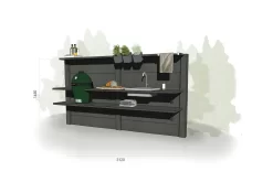 WWOO Designbeton-Outdoorküche Maarten