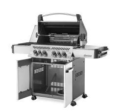NAPOLEON Prestige 500 Edelstahl -Küchengrill p500Stainless angle open 1