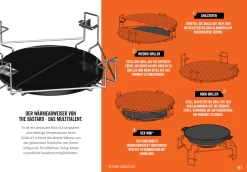 The Bastard Large Urban Komplettset -Küchengrill the bastard multilevel coocking system 123 3
